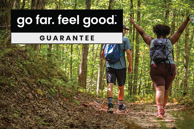 go far. feel good. guaranteed.