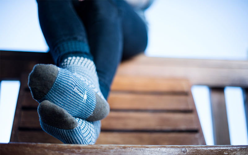 Smartwool socks feature varying cushioning options, from ultra light to extra cushioned.