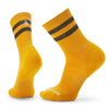 Unisex Athletic Targeted Cushion Stripe Crew Socks