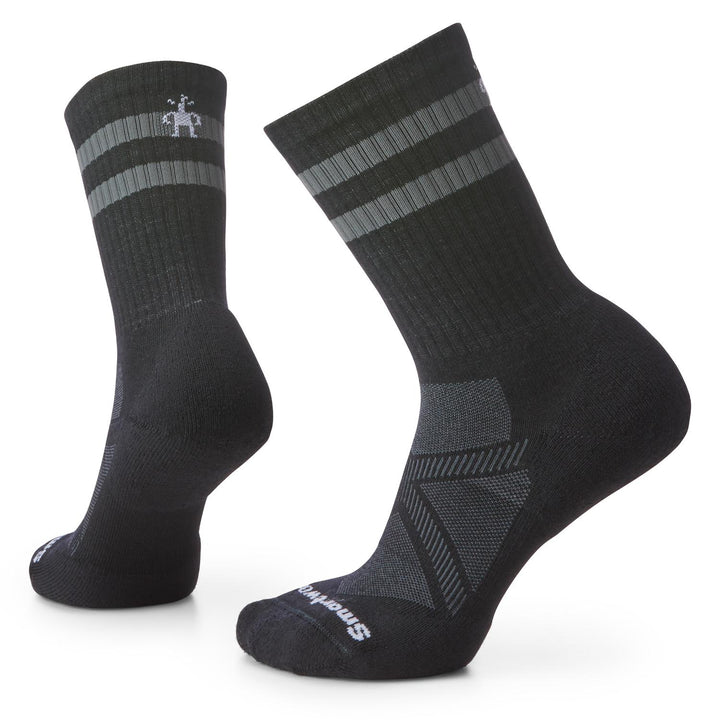 Unisex Athletic Stripe Crew Socks