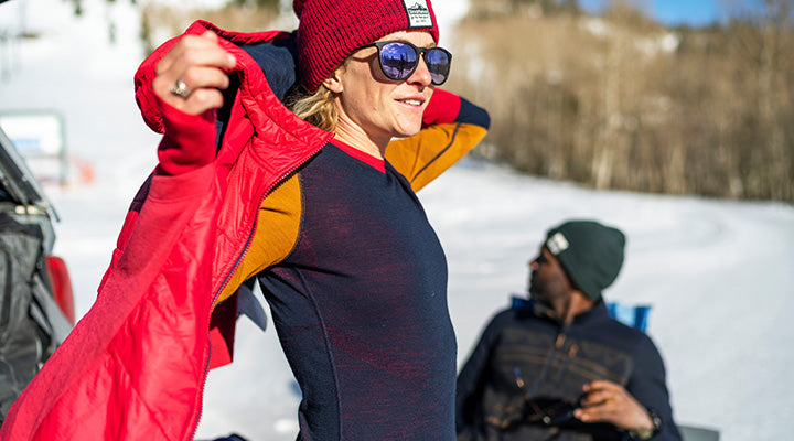 Intraknit™ Merino is made for sweat-inducing, high-energy activities in cool to cold weather