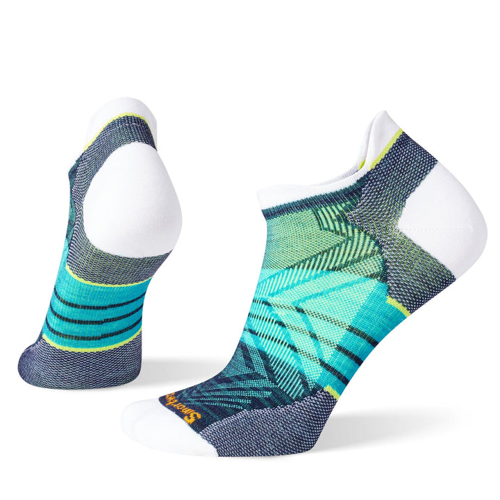 Womens Run Zero Cushion Stripe Low Ankle Socks